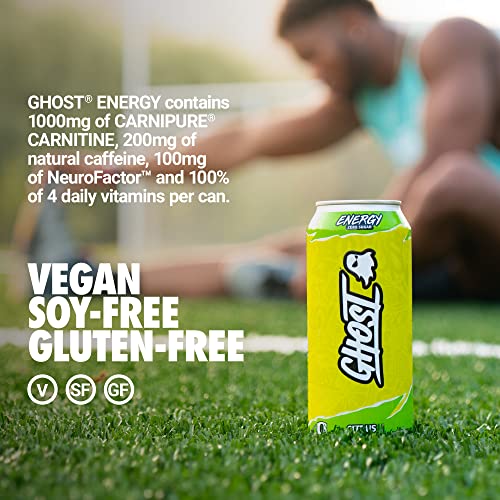 GHOST ENERGY SugarFree Energy Drink 12Pack, Citrus, 16oz Cans
