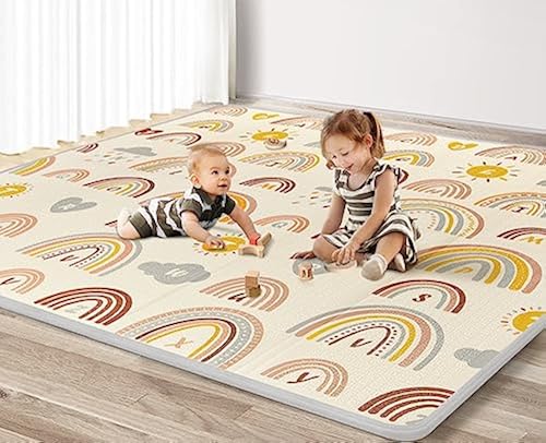 Baby Play Mat for Floor, Thicken 79 X 71 inch Extra Large