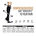 MIXSNOW 6 Pairs of Compression Socks for Men and Women for Running, Nurses, Shin Splints, Travel, Flight, Pregnancy & Maternity Large/X-Large Assorted 1 (6 Colors)