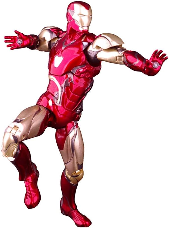 Byx HF Titan Hero - Iron Man - Action Classic MK85 Warframe Model Toy with Fixed Bracket and Articulated - High about 7.0"