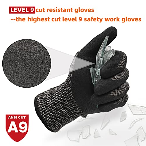 Schwer Highest Level Cut Resistant Gloves for Extreme Protection, ANSI
