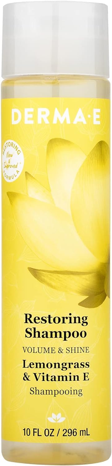 DERMA E Volume & Shine Restoring Shampoo 296ml