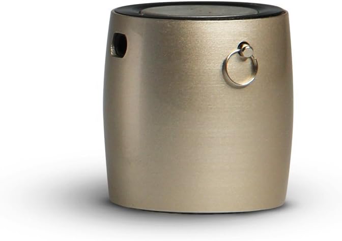 Olkya Bolt Mini Bluetooth Speaker for iPhone, iPod, iPad and Android Devices (Works with Any Bluetooth Audio Source) with Handsfree Speakerphone and 3.5mm Jack -Champagne