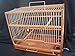 Wooden Hand Crafted Bird Cage; Slide Out Tray, Plexiglasthumb 4