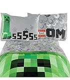 Minecraft Bedding Set Excellent Designed Multicolored Kids Comfortable Twin Sheet Set 66