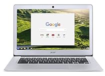 2017 Newest Acer 14 Inch FHD Premium Flagship Chromebook (IPS 1920x1080 Display, Intel Celeron Quad-Core N3160 Processor up to 2.24GHz, 4GB RAM, 32GB SSD, Wifi, Chrome OS) (Certified Refurbished)