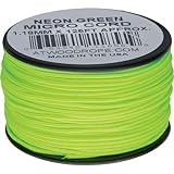Atwood Rope MFG Micro Cord 125ft Neon Green
