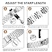 PUGO TOP Band Compatible for iwatch 38mm Series 3 2 1 40mm Series 6 5 4 SE 41mm Series 7 8 9 10 Stainless Steel iPhone Watch Strap, iWatch Bracelet for Women Men(38mm/40mm/41mm, Silver)