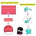 WenToyce Pretend Play Make up Kit Little Girls Dress-up Fake Cosmetic Set with Storage Backpack Box-No Mess Kids Beauty Salon