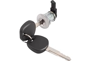 JINGTAO88 Fuel Door Lock W/2 Keys Cylinder Set Compatible with 1995-2004 Toyota Tacoma 2000-2003 Toyota Tundra,Fuel Filter Lid Lock Cylinder Replace # 69058-35140 69058-26030 69058-34020 69058-29016