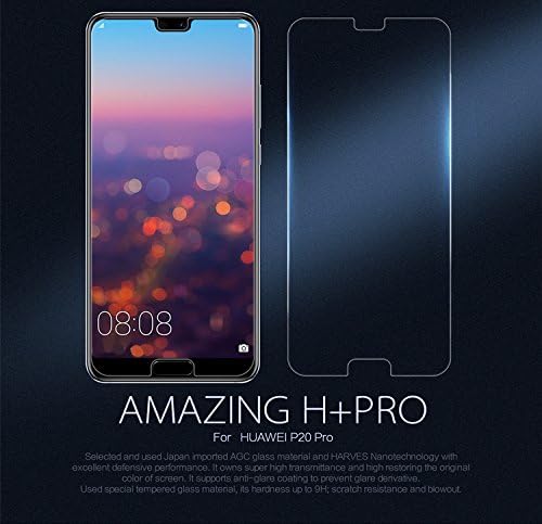 Huawei P20 Pro Glass Film,Huawei P20 Pro Screen Protector,OPDENK Nillkin 9H 0.2mm 2.5D Amazing H+Pro Anti-Burst Anti-Scratch Film Anti-Explosion Glass Screen Protector for Huawei P20 Pro