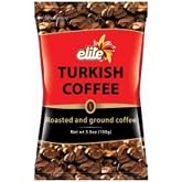 Elite Ground Black Turkish Coffee KOSHER Israel Tasty 100gr Aroma Dark Mud