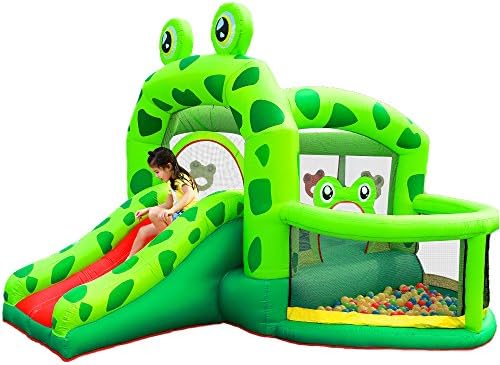 AirMyFun Inflatable Jumping Bouncer House Bouncy Castle for Kids Recreation with Air Blower