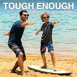 Kanu Surf Boys' Short Sleeve UPF 50+ Rashguard Swim