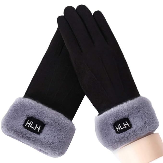 Womens Winter Gloves Wrist Length Warm Mittens Touchscreen #womens #winter #gloves Womens Winter Gloves Wrist Length Warm Mittens Touchscreen