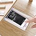 Chris.W 1Pack Self-Stick Pencil Tray - Under Desk Holder Pop-up Pen Storage Drawer Organizer(White and Blue)
