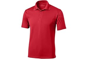 Joe's USA Mens Moisture Wicking Micropique Golf Polos in Regular, Big & Tall