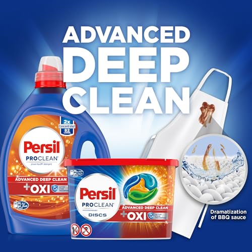 Persil Laundry Detergent Liquid, OXI Power Technology, High Efficiency