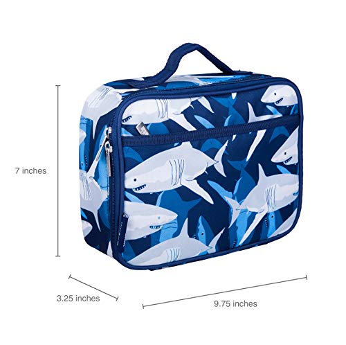image for Wildkin Kids Insulated Lunch Box for Boys and Girls, Perfect Size for 