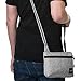 Pacsafe Slingsafe LX50 Anti-Theft Mini Cross-Body Bag, Tweed Grey