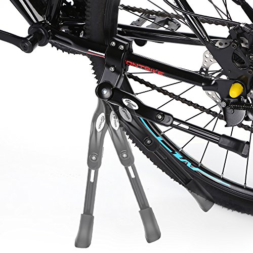 TOPTREK Bike Kickstand Aluminum Alloy Adjustable Bicycle Kickstand Rear