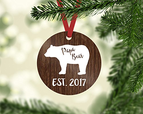 papa christmas ornament