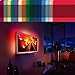 Tv Led Strip Lights RGB USB HDTV Backlight Kit for 24 32 40 75 Inch TV Back Lights with RF Remote (13.1ft)