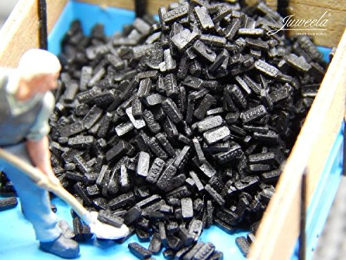 modellbahn-exklusiv Juweela 28132 - Briketts Rekord ca. 3.000 Stück, Spur H0, 1:87 – Bild 3