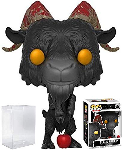 Funko Pop! Horror: The Witch - Black Phillip Vinyl Figure (Bundled with Pop Box Protector Case)