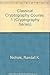 Classical Cryptography Course, Volume 1 by 