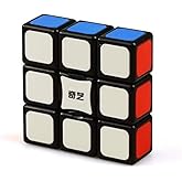 CuberSpeed 1x3x3 Edge 3x3x1 Super Floppy Stickerless Magic Cube 3x3x1 Black Titles Version Single Layer Puzzle Speed Cube