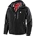 Legendary Whitetails Men's Big Glacier Ridge Pro Series Winter Coat, Black, Large Tall