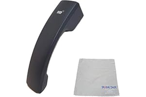 GLOBAL TECK WORLDWIDE Yealink Replacement Handset Accessory for T46U, ST48U, T46S, T48S, T49G, T46G, T48G and VP59, Made for Yealink VoIP Desk Phones Includes Global Teck Microfiber Cleaning Cloth