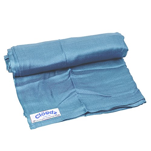Cloudz Compact Travel Blanket Light Blue The Camping Companion