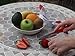 Paring Knife with Sheath is The Perfect Fruit Knife and An Essential Tool For Your Kitchen. The Protective Guard On This Knife Makes It Ideal For Camping or Travel. Also great for Hulling Strawberries