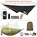 Trekassy 118”x 78” Portable Double Camping Hammock with Removable Mosquito Bug Net, Rain Fly and Tree Straps for Indoor, Outdoor, Backpacking, Travel, Beach, Hiking