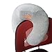 YANGNING Memory Foam Travel Neck Pillow - Neck Support Travel Pillow for Comfort Rest,Neck and Chin Support,Grey