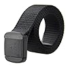 Rockway-Unisex-Nylon-Designer-Belts-with-Pom-Plastic-Buckle-Prevent-Allergy-Water-Resistant-Fishing-Belt-Black