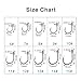 AotengStar Black Gold Octopus Fishing Hooks Tackle Freshwater Saltwater Fish Hooks Assortment with 10 Different Sizes Include Fishhooks Box