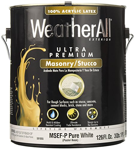 True Value MSEFP-GL 1-Gallon Pastel Base Stucco Paint - Thumbnail 3