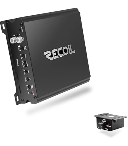 Soundstream RSM1.2000D, Compact Class-D Subwoofer Amplifier, 2,000