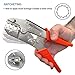 Electroplated Steel Wire Crimper Tool 4 Heat Shrink Wire Connector & Terminals 3 sizes; 22-18 16-14 12-10 AWG, Adjustable Ratcheting 4 perfect crimp. Professional Electrician Tools, Crimping pliers,