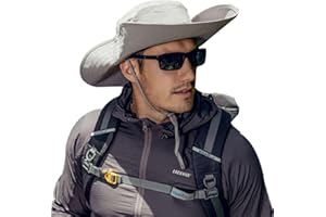 FOLOUSE Mens Sun Hat Sun Protection Wide Brim Sun Hats for Men Waterproof Sun Hats for Fishing Hiking Camping