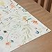 Maison d' Hermine Placemats Set of 2 100% Cotton Washable Cloth Place Mats, Reusable Table Mats for Kitchen Dining Decoration, Party, Wedding, Restaurant Spring/Summer (Colmar, 13