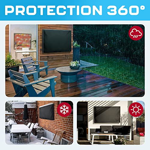 Outdoor TV Cover 8085 Inch Waterproof and Weatherproof TV Covers