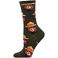 Men's Crew Socks Smokey The Bear Face