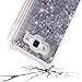 Voberry Glitter Crystal Clear Shockproof Case Bling Cover For Samsung Galaxy J7 2015 (Silver)