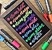 VersaChalk Liquid Chalk Markers for Blackboards - 8 Pack Bold Tip (5mm) | Neon Colors - Erasable & Washable for Vibrant Art and Signage