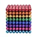 JIAKELOVEYI 512 Pcs of 5MM 8 Colors Magnets Toys Magnetic Fidget Blocks Building Blocks for Development Learning and Stress Relief Office Desk Toys for Adults and Kids (8 Colors)
