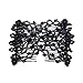 Ruihfas 2 Pcs Magic Hair Comb for Lady Women Girls Hair Styling Combs, Easy Stretch Beaded Combs Clips